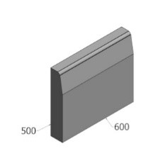 Specifications of the three-station wet press curb production line