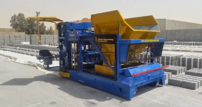 خط إنتاج طابوق الأسمنت الأوتوماتيكي