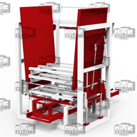 دستگاه اتوماتیک خط تولید جدول وت پرس 3 ایستگاه Wet Press - TB1200