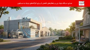 صدای دستگاه بلوک زنی و راهکارهای کاهش آن برای کارگاه‌های نزدیک به مسکونی